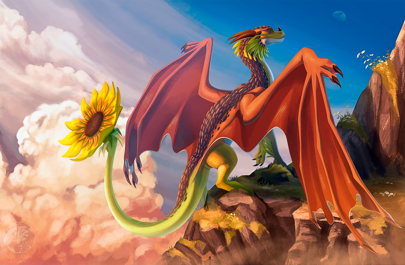 Sunbath -COMMISSION-