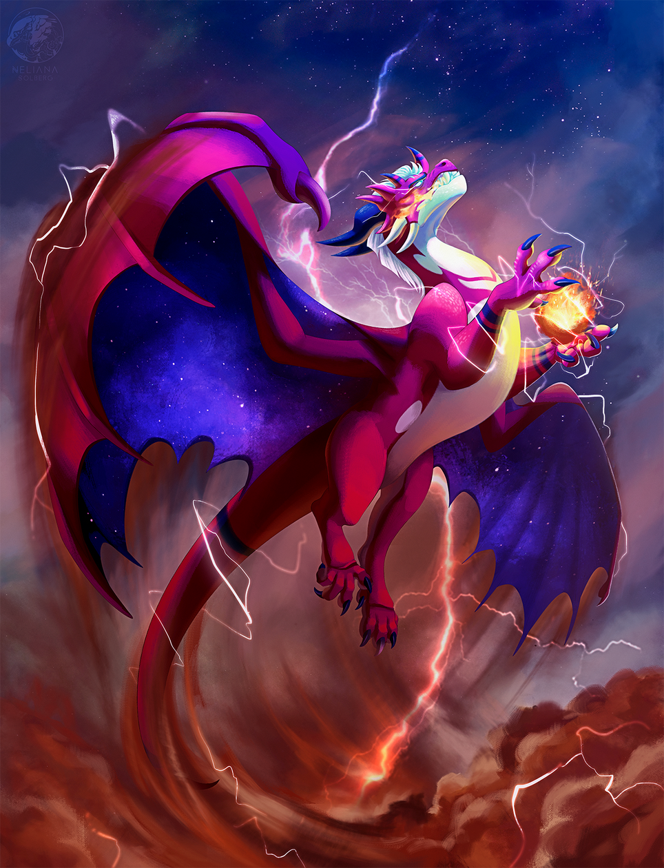 Fire and Thunder -COMMISSION-